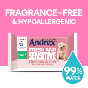 Andrex Fresh and Sensitive Hygiene Wipes